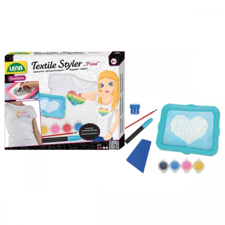  Seturi de artizanat - Set creativ Lena Textile Styler Print