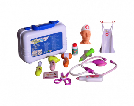 Jucarii de rol - Set de joaca doctor gentuta cu accesorii