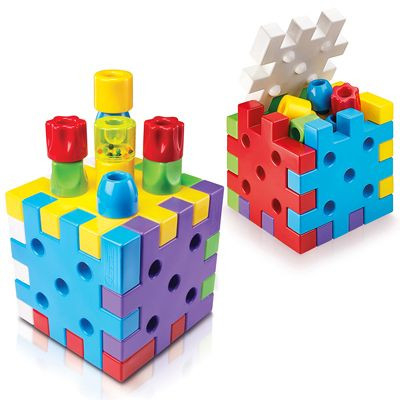 JOCURI SI PUZZLE  - Set de joaca Quercetti Qubo Cuburi de construit