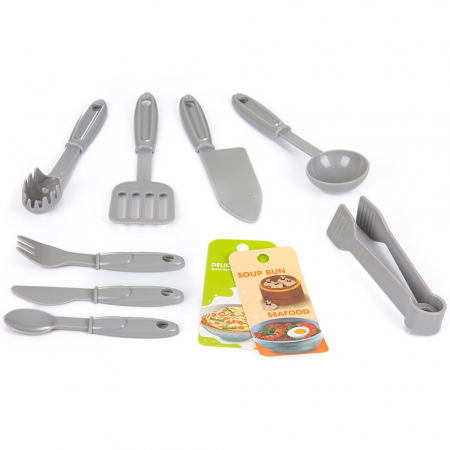 Set jucarie Chipolino Kitchen 87 cm cu sistem de curgere apa, lumini, sunete si 63 accesorii [4]