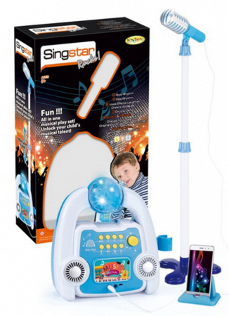 Jucarii de rol - Set karaoke cu mikrofon si amplificator