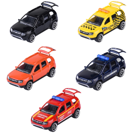 Masinute si Piste masinute - Set Majorette 5 masinute Dacia Duster