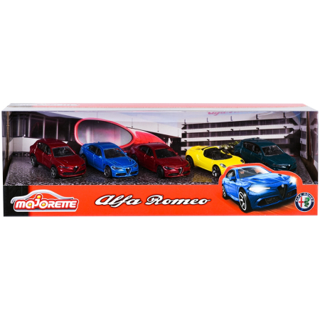 Set Majorette Alfa Romeo cu 5 masinute [7]