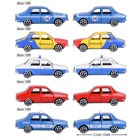 Set Majorette Dacia 1300 cu 5 masinute [2]