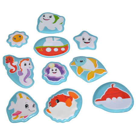 Set Simba Jucarii de baie ABC Magic Bath Puzzle [0]