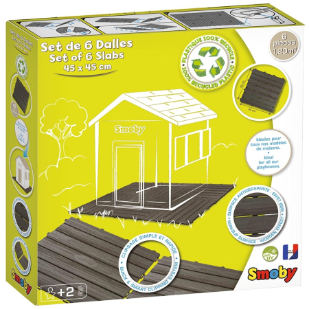 Set Smoby Podea casuta 45x45 cm 6 buc [5]