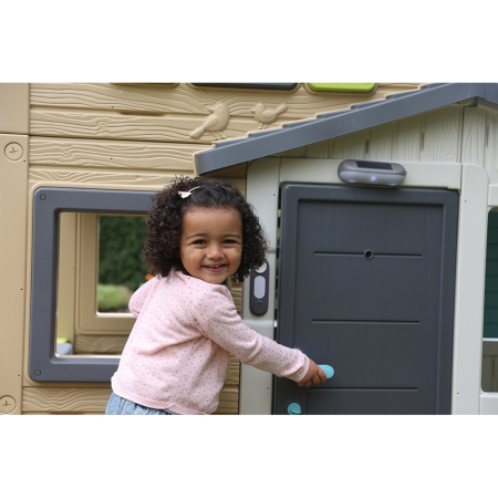 Sonerie electronica pentru casuta copii Smoby Doorbell gri [7]