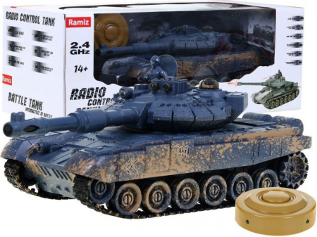  Vehicule militare - Tanc T-90, de atac cu telecomanda, scara 1:28