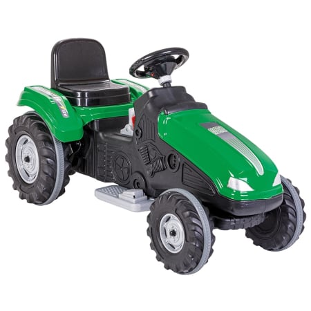 Tractoare si excavatoare copii - Tractor electric Pilsan Mega 05-276 green