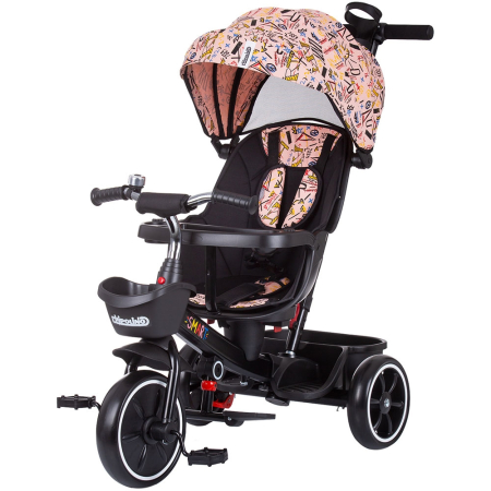 Tricicleta Chipolino Smart cu sezut reversibil pink [0]