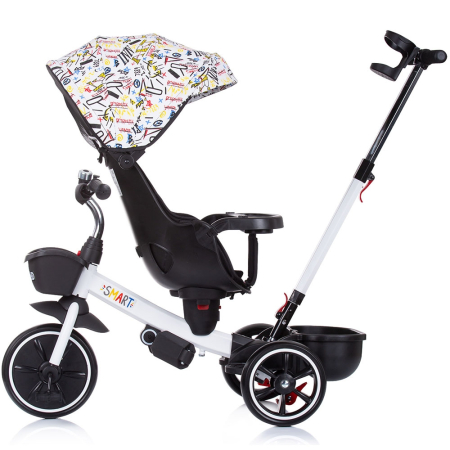 Tricicleta Chipolino Smart cu sezut reversibil white [2]