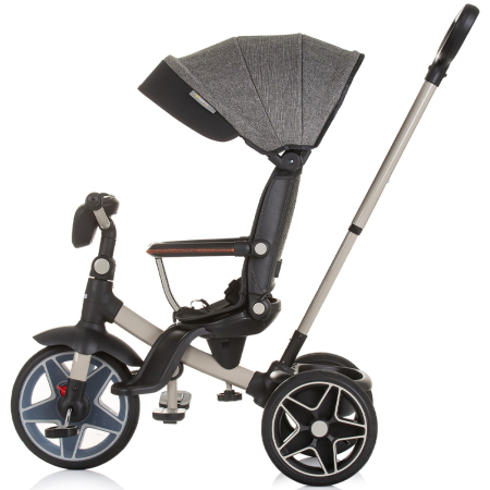 Tricicleta cu copertina si sezut reversibil Chipolino Derby granite [2]