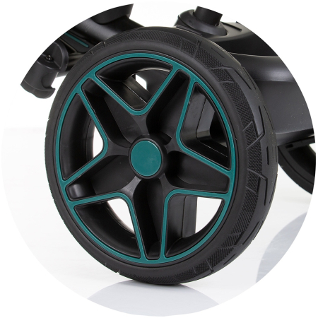 Tricicleta cu copertina si sezut reversibil Chipolino Derby teal [12]