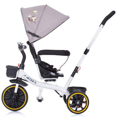 Tricicleta cu copertina si sezut reversibil Chipolino Jetro humus [2]