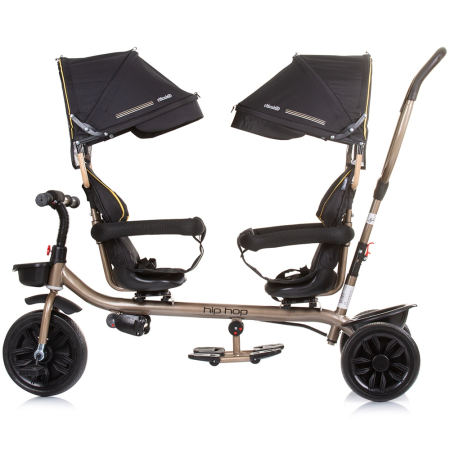 Tricicleta gemeni Chipolino Hip Hop ebony [2]