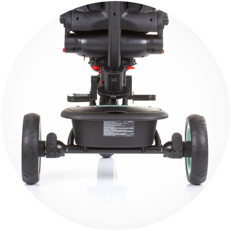 Tricicleta pliabila Chipolino Quick Fold cu sezut reversibil ebony [9]