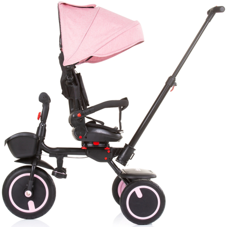 Tricicleta pliabila Chipolino Quick Fold cu sezut reversibil rose water [3]