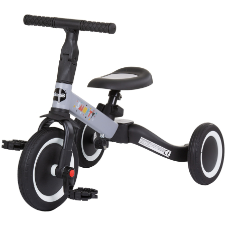 Triciclete - Tricicleta si bicicleta Chipolino Smarty 2 in 1 grey