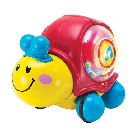 Jucarii bebelusi - WinFun Melc cu telecomanda si baloane de sapun