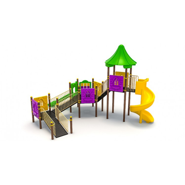 Loc de joaca pentru gradinita / parc pentru copii cu dizabilitati 27EG [2]