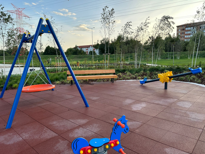Leagan cuib 150KG cu structura metalica pentru loc de joaca - 60OE [4]