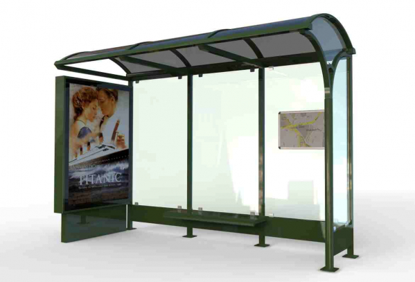 ZAMBAK Mobilier urban stradal Statii de autobuz din metal vopsit [2]