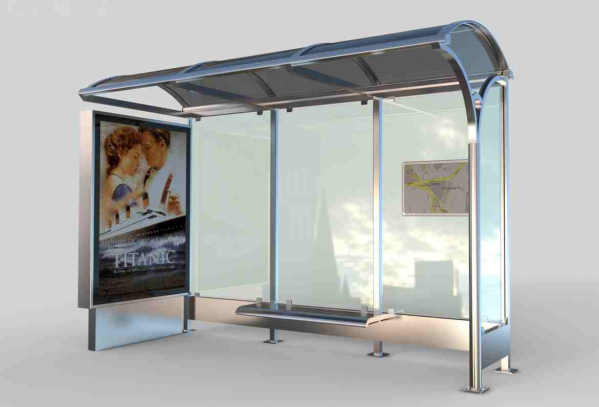 ZAMBAK Mobilier urban stradal Statii de autobuz din metal vopsit [3]