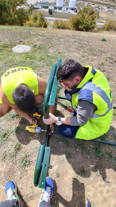 Amenajare banci picnic mobilier urban Novo Selo - BG [14]
