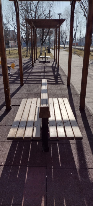 Amenajare mobilier urban banci si cosuri de gunoi Fundeni - CL [12]