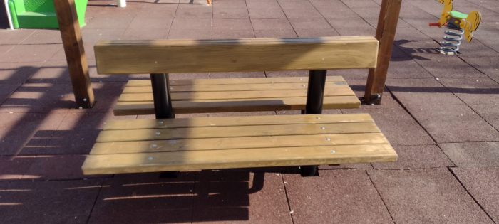 Amenajare mobilier urban banci si cosuri de gunoi Fundeni - CL [13]