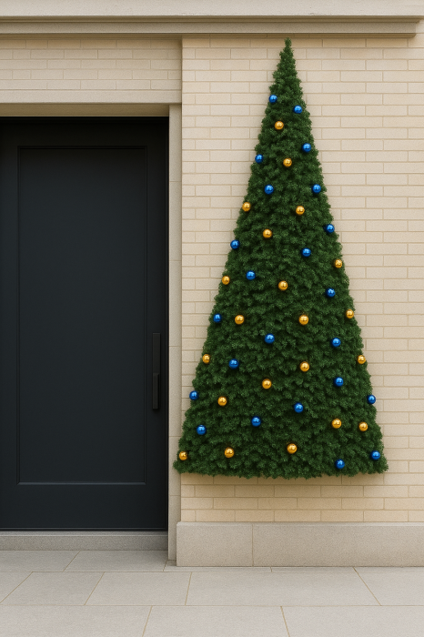 Brad artificial pentru pereti si amenajari exterioare - Terra Christmas [3]