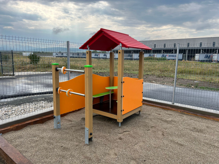 Casuta din lemn cu abac de exterior pentru copii - MA4 [3]