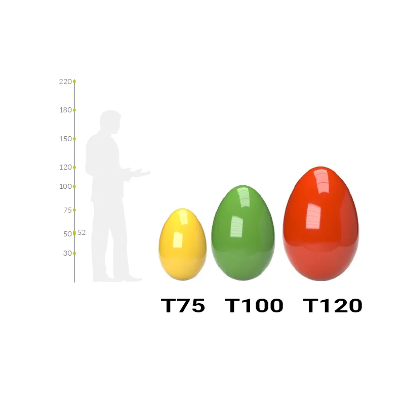 Decoratiune de paste in forma de ou mare - Large Easter Egg [2]