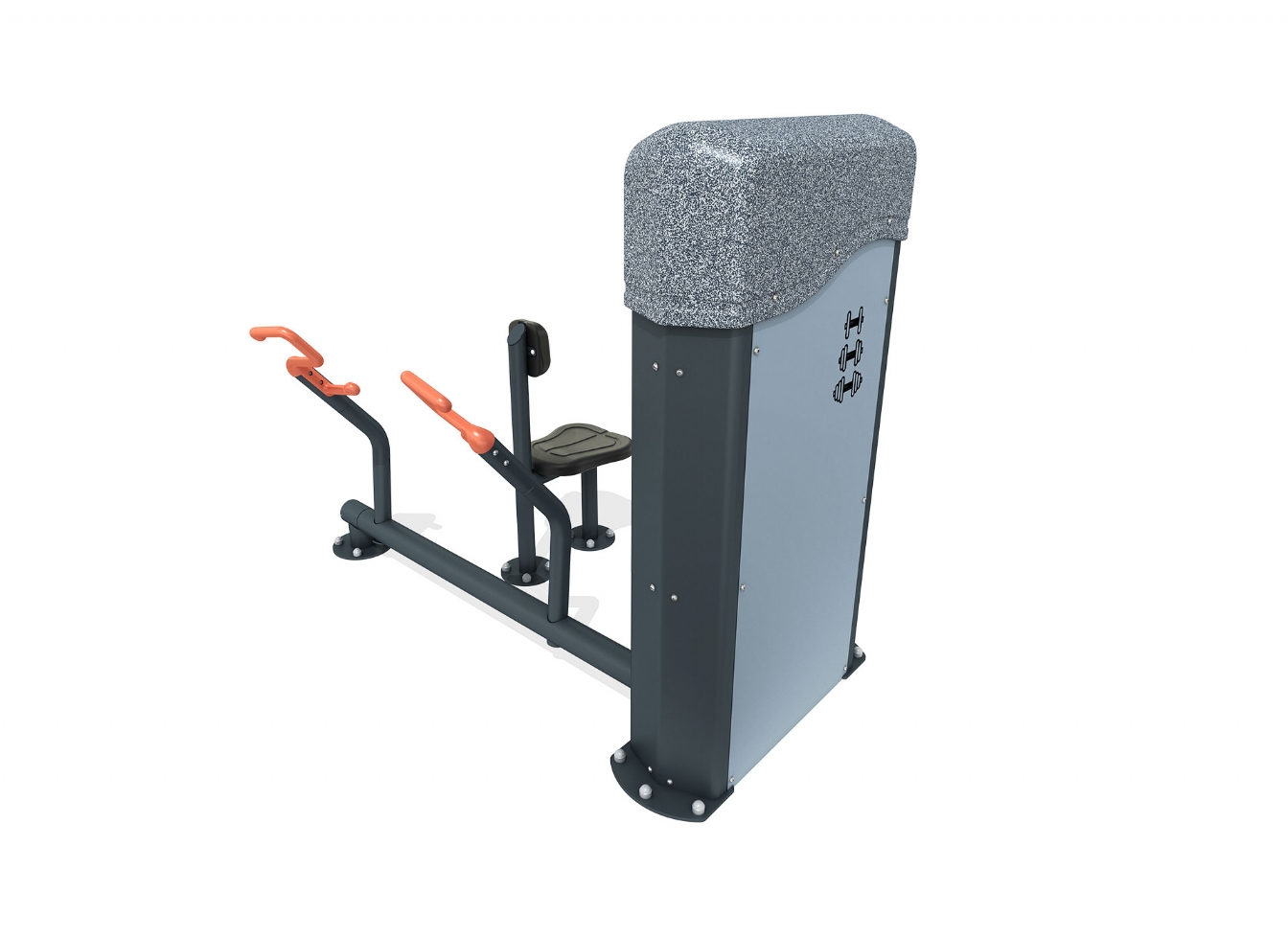 Echipament de fitness cu forță selectorizată MGN-2002 [2]