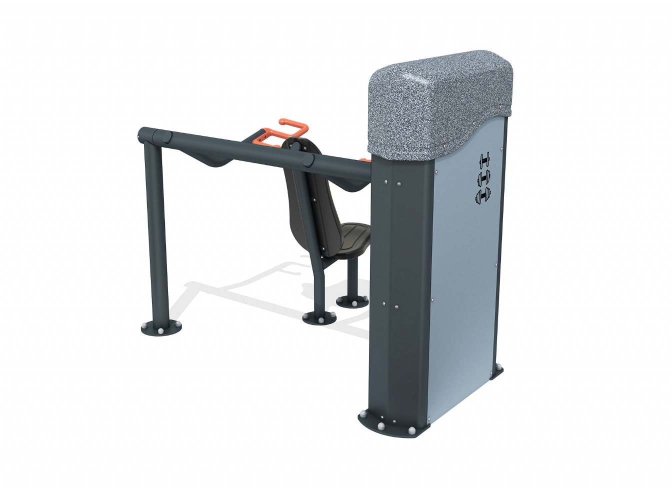 Echipament de fitness cu forță selectorizată MGN-2005 [2]