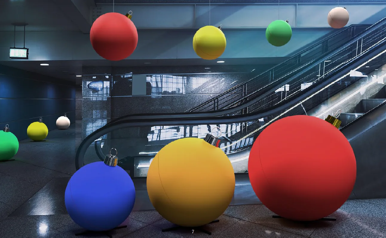 Glob ornamental din polipropilenta X-MAS BALL [4]