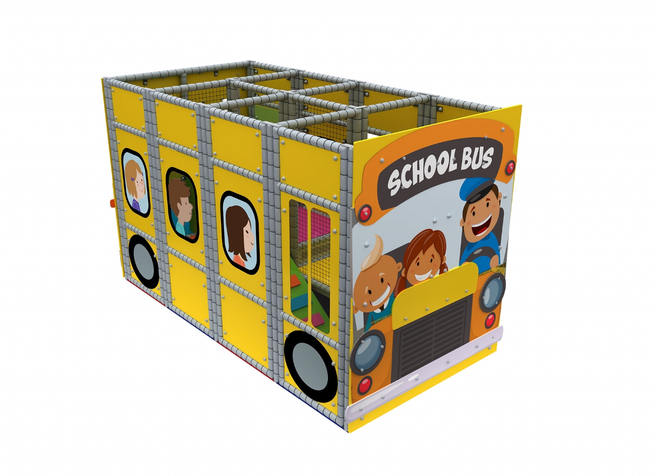 Loc de joca interior cu cataratoare si activitati  - Mim-3003 [2]