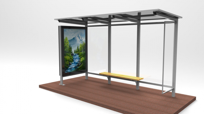 PATYA 1 Mobilier urban stradal Statii de autobuz din metal vopsit [2]