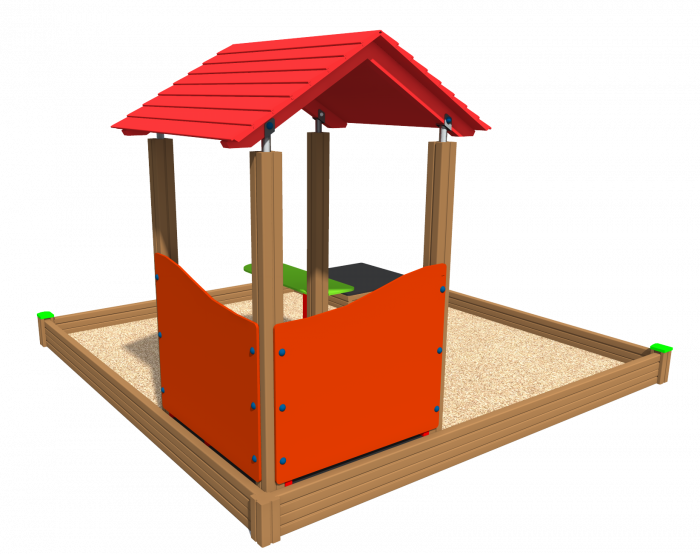Cutie de nisip pentru loc de joaca parc - SK5 [2]