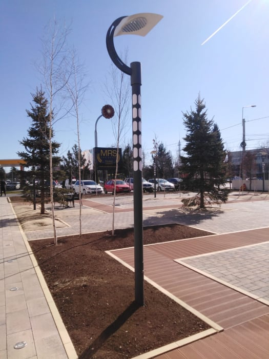 Stalp de iluminat modern pentru strazi, alei si parcuri - A2050 [2]