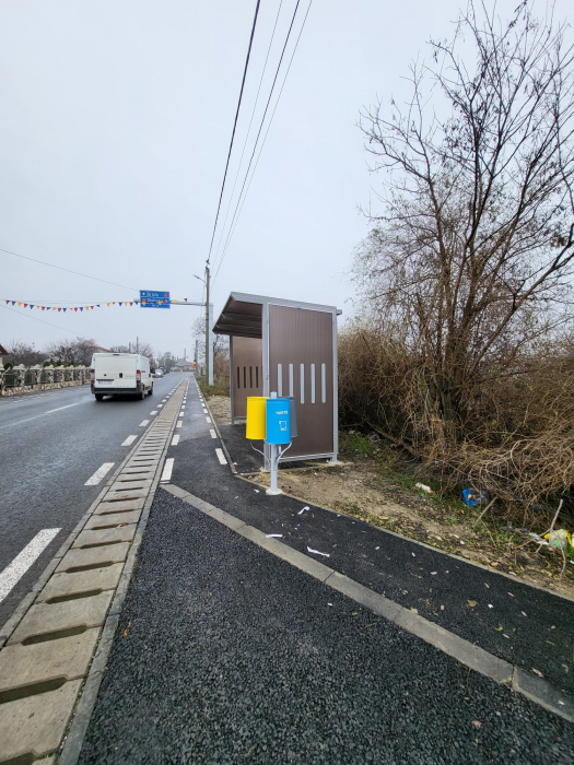 Statii de autobuz - Viziru, Bordei Verde, Ianca, Sutesti, Racovita, BR [40]