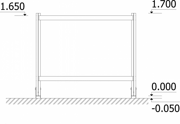 TFL (2m x 1,7m) blackboard [2]