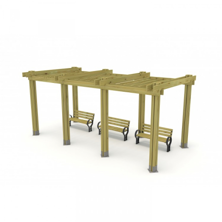 Pergole parcuri - 02PB Mobilier urban stradal Pergola parc