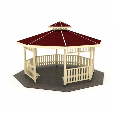 Foisoare - 06K Mobilier urban stradal Foisor parc vopsit