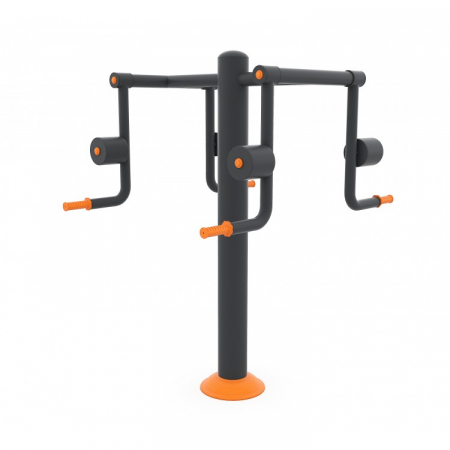 Produse profesionale de mobilier urban - 07FT Echipament fitness dizabilitati exterior din metal