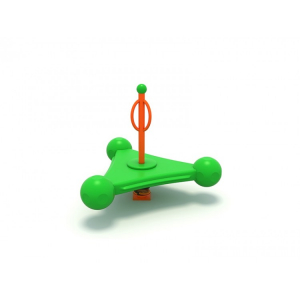 Echipamente locuri de joaca de EXTERIOR - Balansoar pe arc tip platforma pentru loc de joaca - 10PH