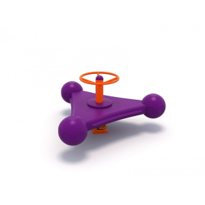 Echipamente locuri de joaca de EXTERIOR - Carusel rotativ tip platforma pentru loc de joaca la exterior- 08PH