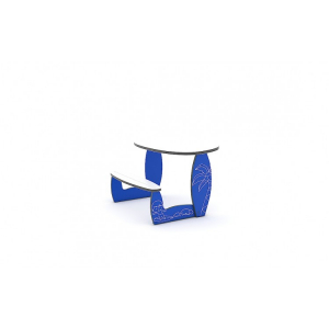 Produse profesionale de mobilier urban - Masa cu banca de interior pentru copii 105OE