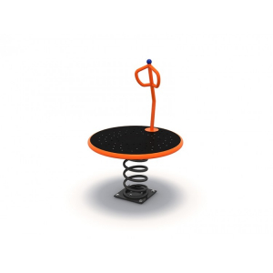 Figurine pe arc - Balansoar pe arc tip platforma cu maner pentru loc de joaca - 11OE