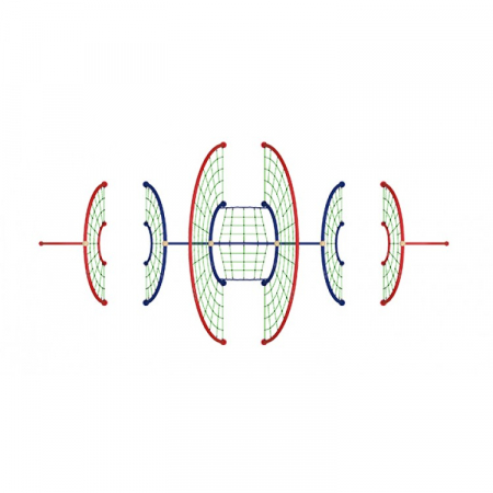 Complex cataratoare cu franghii pentru loc de joaca copii - 11YN [1]